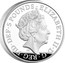UK 5 Pounds Alfred the Great. Piedfort 2021 Proof ELIZABETH II D G REG FID DEF 5 POUNDS coin obverse