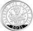 UK 5 Pounds Alfred the Great. Piedfort 2021 Proof ALFRED THE GREAT 871 2021 coin reverse
