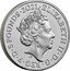 UK 5 Pounds Alice Through the Looking Glass 2021 ELIZABETH II D G REG F D 5 POUNDS 2021 J C coin obverse