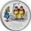 UK 5 Pounds Alice Through the Looking Glass 2021 THROUGH THE LOOKING- GLASS coin reverse