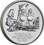 UK 5 Pounds The Royal Mint's Treasury of Tales 2021 THROUGH THE LOOKING- GLASS coin reverse