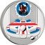UK 5 Pounds The Who. Coloured 2021 HDG THE WHO coin reverse