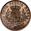 Spain 50 Centimos Carlos VII 1876 X# PT2.1 DEVS PATRIA REX 50 CENT coin reverse