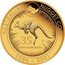 Australia 500 dollars (35th Anniversary of the Australian Kangaroo Nugget) AUSTRALIAN NUGGET COIN 35 RED KANGAROO 1986 - 2021 coin reverse