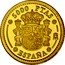 Spain 5000 Pesetas (V Centenary of King Charles V) 5000 PTAS ESPAÑA coin reverse