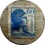 Spain 60 Centimos (Bages d´en Selves) 60 CTS CORREOS REPUBLICA ESPAÑOLA coin obverse