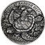 Australia 60 dollars Great Barrier Reef - Green Turtle 2021 P GREAT BARRIER REEF 2021 2 KILO 9999 SILVER coin reverse