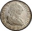 Spain 8 Reales (Carlos III) KM# 414.1 CAROLUS III DEI G 1788 coin obverse