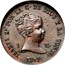 Spain 1 M (Isabel II) KM# 525.2 ISABEL 2 POR LA G DE DIOS Y LA CONST 1842 1 M coin obverse