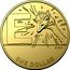 Australia One Dollar (E - Emu) ONE DOLLAR E EMU coin reverse