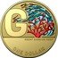 Australia One dollar G - Great Barrier Rief 2021 G GREAT BARRIER REEF ONE DOLLAR coin reverse