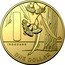 Australia One Dollar (I - Ironbark) ONE DOLLAR I IRONBARK coin reverse