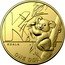 Australia One Dollar (K - Koala) ONE DOLLAR K KOALA coin reverse