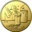 Australia One Dollar (M - Milo) M MILO ONE DOLLAR coin reverse