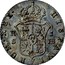 Spain R 1 (Fernando VII) KM# 462.1 HISPANIARUM REX R 1 S JB coin reverse