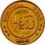 Canada 1/ 2 D (Manitoba gold) X# 11 MANITOBA GOLD 1/2 D W 1898 coin reverse