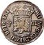 Netherlands 1/2 Gulden Friesland Province 1696 KM# 72 MO ARG ORD FAED BELG FRI 1/2 GL coin obverse