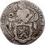Netherlands 1/2 Lion Daalder Armored Knight Gelderland 1641 KM# 13.4 MO NO ARG PRO CON FOE BELG GEL coin obverse