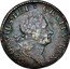 Ireland 1/2 Penny (George III- Pattern) KM# Pn22 GEORGIUS DEI GRATIA REX coin obverse