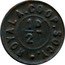UK 1/2 Penny ND Kent Founded 1868 Trade coinage ROYAL A CO-OP SOCY 1/2D coin obverse