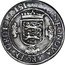 Netherlands 1/4 Florijn 1601 Lion KM# 7.1 Friesland Province Standard Coinage MONE NOVA ARGEN ORDI FRISI coin obverse