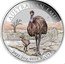 Australia 1 Dollar (Emu - ANDA Melbourne) AUSTRALIAN EMU 2021 1 OZ 9999 SILVER P coin reverse