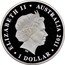 Australia 1 Dollar Wallabies Rugby team 2011P Proof ELIZABETH II AUSTRALIA 2011 1 DOLLAR IRB coin obverse