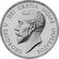UK 1 Double Florin George V 1910 Plain edge, coin alignment, X# P45 X# 93 GEORGIVS V DEI GRATIA INDIAE IMPERATOR coin obverse