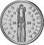 Latvia 1 Euro cent (Probe) X# Pn1 LATVIJAS REPUBLIKA 20 04 coin obverse