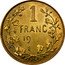 Belgium 1 Franc (Leopold II - pattern) KM# Pn107 1 FRANC 19 coin reverse