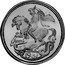 UK 1 Sovereign (Edward VIII) X# M16 1987 coin reverse