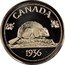 Canada 1 Sovereign Duke and Duchess 1936 Proof X# 6 CANADA 1936 coin obverse