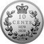 Canada 10 Cents 150th Anniversary of First National Coinage 2020 Proof 10 CENTS 1870 - 2020 coin reverse