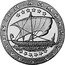 Greece 10 ECU (Greek galley) X# 31 EΛΛΗΝΙΚΗ ΛΗΜΟΚ ATIA coin reverse