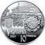 Ukraine 10 Hryven Olesky castle 2021 УКРАЇНА 2021 10 ГРИВЕНЬ coin obverse