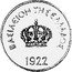 Greece 10 Lepta Pattern 1922 KM# PnA44 ΒΑΣΙΛΕΙΟΝ ΤΗΣ ΕΛΛΑΔΟΣ 1922 coin obverse