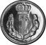 Luxembourg 5 Francs Jean- Essai 1963 KM# E66 5 F coin reverse