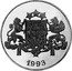 Latvia 15 ECU (Lynx) X# 11 1993 coin obverse
