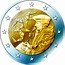 Finland 2 Euro (35th Anniversary of the Erasmus Programme) 35 FI JJ 1987-2022 ERASMUS OHJELMA PROGRAMMET coin obverse