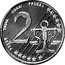 Malta 2 Euro Cent (Pattern) X# Pn2 2 PROBE TRIAL ESSAI PRUEBA coin reverse