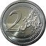Belgium 2 Euro Charles V 2021 BU in coincard (language: FR) 2 EURO LL coin reverse