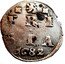Netherlands 2 Stuivers Rampant Lion Friesland 1682 Lion Lion between dots and rosettes KM# 32.3 FRI SIA 1682 coin obverse