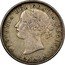 Canada 20 Cents Victoria- pattern 1858 KM# Pn4 VICTORIA DEI GRATIA REGINA CANADA coin obverse