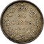 Canada 20 Cents Victoria- pattern 1858 KM# Pn4 20 CENTS 1858 coin reverse