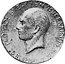 Greece 20 Drachmai (George I - Piedfort) KM# P3 ΓΕΩΡΓΙΟΣ Β! ΒΑΣΙΛΕΥΣ ΤΩΝ ΕΛΛΗΝΩΝ 25 ΝΟΕΜΒΡΙΟΥ 1935 coin obverse