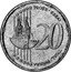 Slovakia 20 Euro Cent (Pattern) X# Pn5 PROBE ESSAI TRIAL PRUEBA 20 coin reverse
