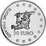 Finland 20 Euro Olavinlinna Castle 1996 Proof X# 22 SUOMI FINLAND 20 EURO coin obverse