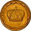 Luxembourg 20 Francs Coronation of Jean 1964(b) X# M4 XII-XI MXMLXIV JE MAINTIENDRAI coin reverse