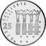 Spain 25 ECU Catalonia 1995 Proof X# M28 CATALUNYA 1995 25 ECU coin obverse
