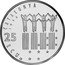 Spain 25 ECU Catalonia 1994 Proof X# M9 CATALUNYA 1994 25 ECU coin obverse